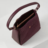 Luella Grey Flora Weave Hobo in Cherry