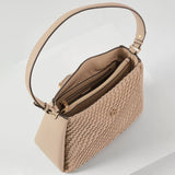 Luella Grey Flora Weave Hobo in Mushroom