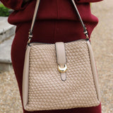 Luella Grey Flora Weave Hobo in Mushroom