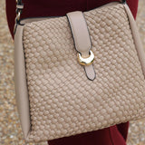 Luella Grey Flora Weave Hobo in Mushroom