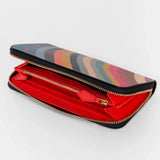 Paul Smith Women's Swirl Print Large Zip-Around Purse