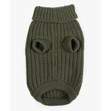 Barbour Saltburn Dog Jumper in Olive