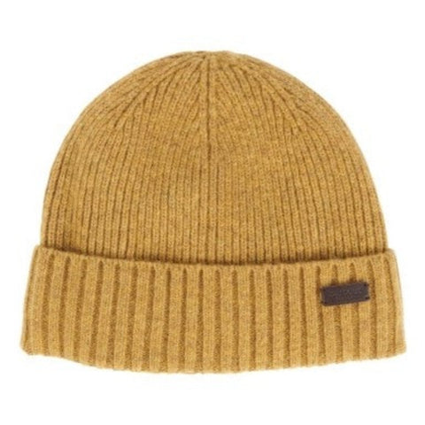 Barbour - Carlton Beanie Hat in Harvest Gold One Size