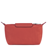 Longchamp - Le Pliage Cuir Pouch in Terracotta