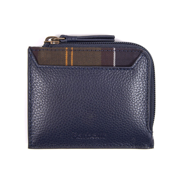 Barbour - Coin Card Purse in Navy/Classic Tartan