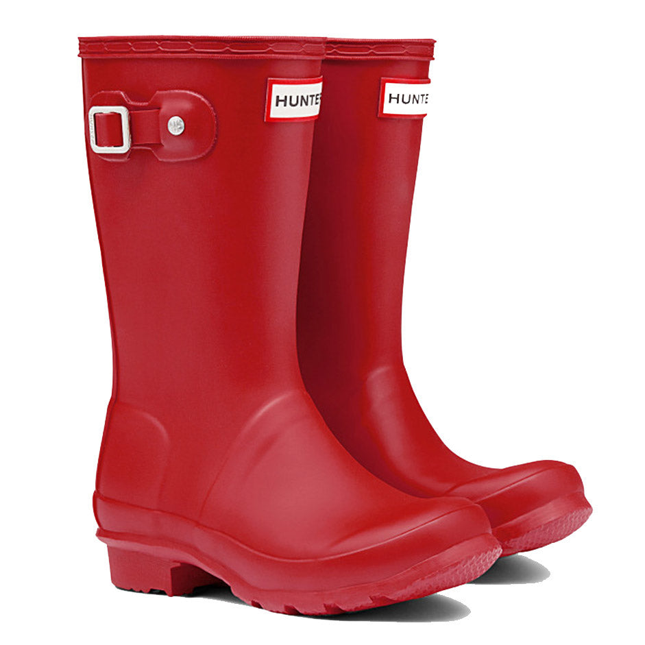 indarbejde Regnfuld vækst Hunter Original Kids Wellington Boots in Military Red – Sinclairs Online