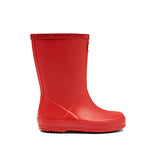 Hunter Kids First Classic Wellington Boot in Military Red