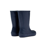 Hunter Kids First Classic Wellington Boot in Navy