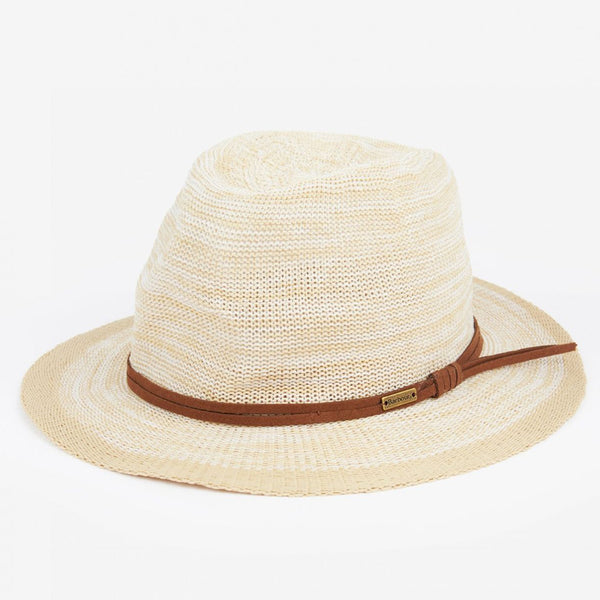 Barbour - Women's Barmouth Fedora Hat in Natural