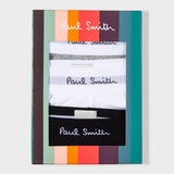Paul Smith - Men's Long Boxer Briefs in Mixed Colours 3 Pack