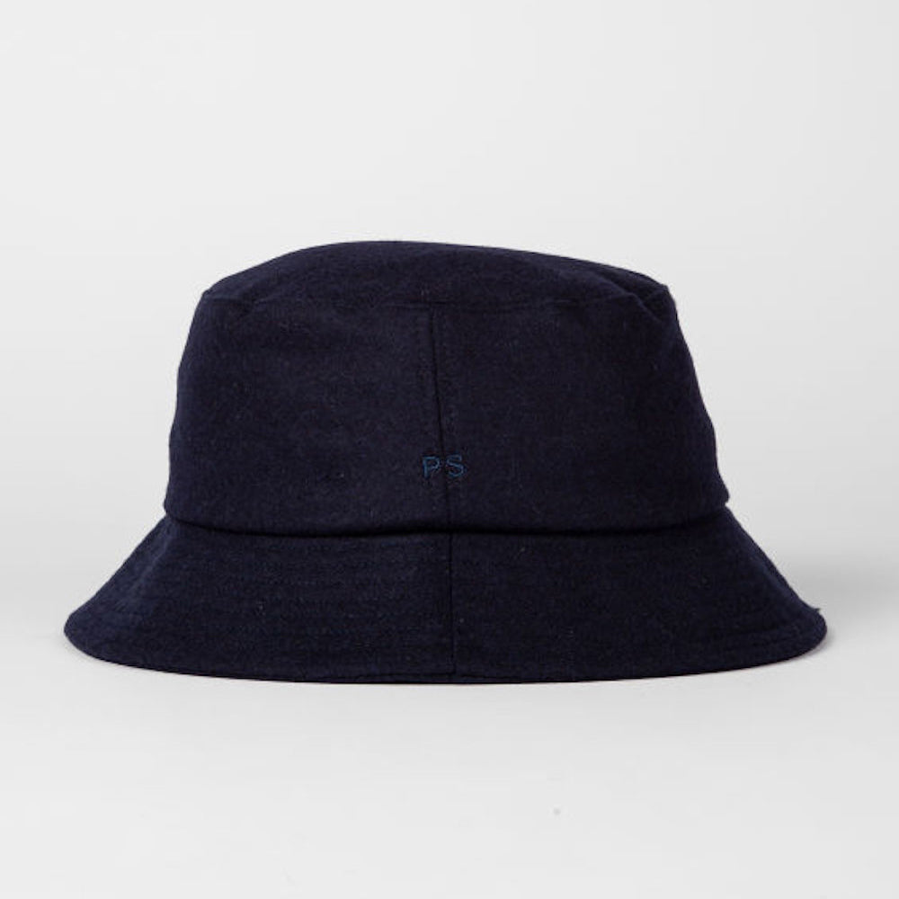 Paul Smith - Men's Wool Bucket Hat in Navy L