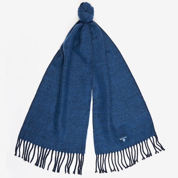 Barbour - Two Tone Shiel Scarf in Navy