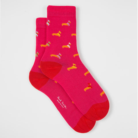 Paul Smith - Women's Tara Teckle Socks in Pink