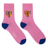Paul Smith - Women's Venice Heart Socks in Pink