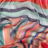 Paul Smith - Women's Stripe Swirl Scarf