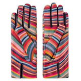 Paul Smith - Women's Swirl Print Leather Gloves