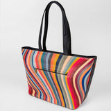 Paul Smith - Women's E-Swirl Print Leather Tote Bag