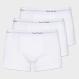 Paul Smith - Men's White Boxer Briefs 3 Pack in White