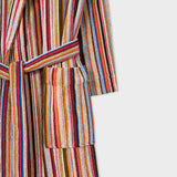 Paul Smith - Men's Signature Stripe Woven Cotton Dressing Gown