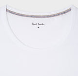 Paul Smith - Men's Crew Neck Pima Cotton Short Sleeve Vest in White